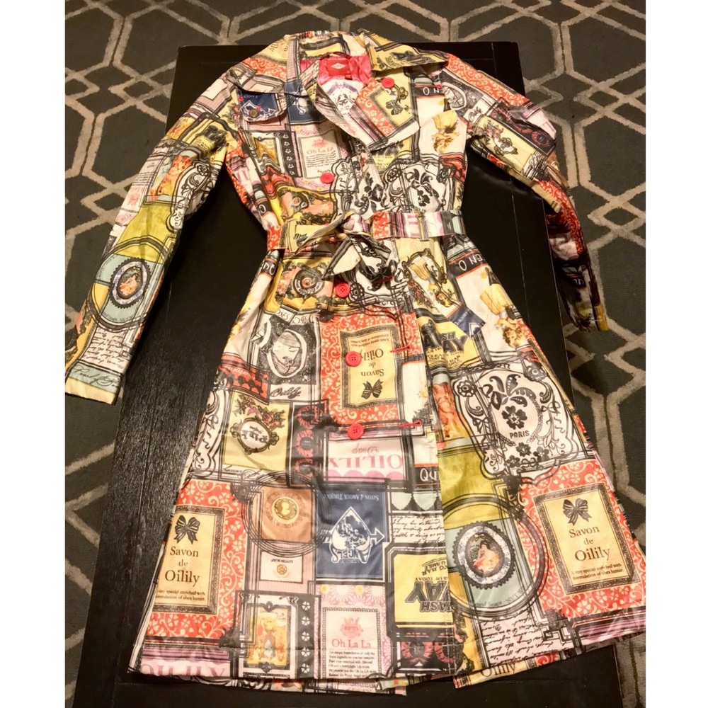 Oilily Vintage Soapbox Raincoat